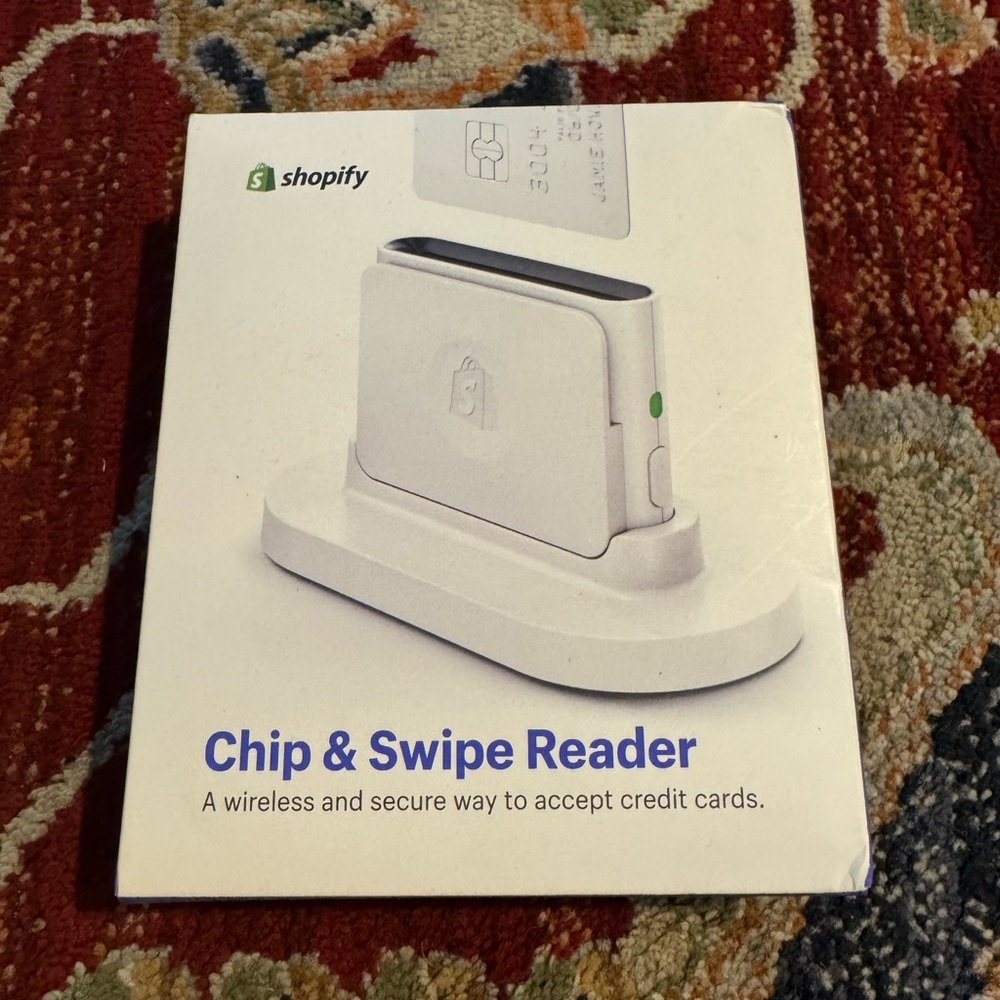 Shopify Chip & Swipe Card Reader New